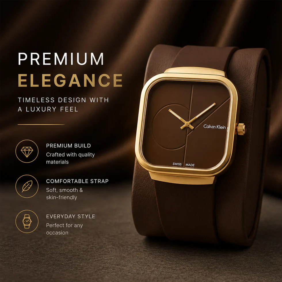 Premium Square Dial Men’s Watch | Time to Upgrade Your Style