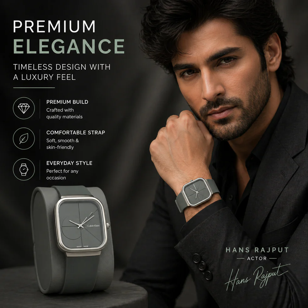 Premium Square Dial Men’s Watch | Time to Upgrade Your Style