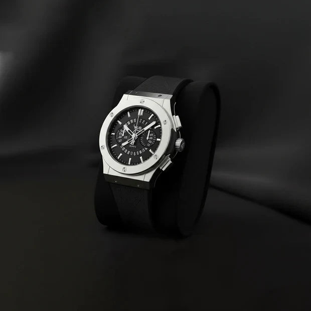 Luxury Leather Strap Watch for Men | Premium Minimal Design, Elegant Style & All-Day Comfort Black