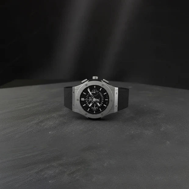 Luxury Leather Strap Watch for Men | Premium Minimal Design, Elegant Style & All-Day Comfort Black